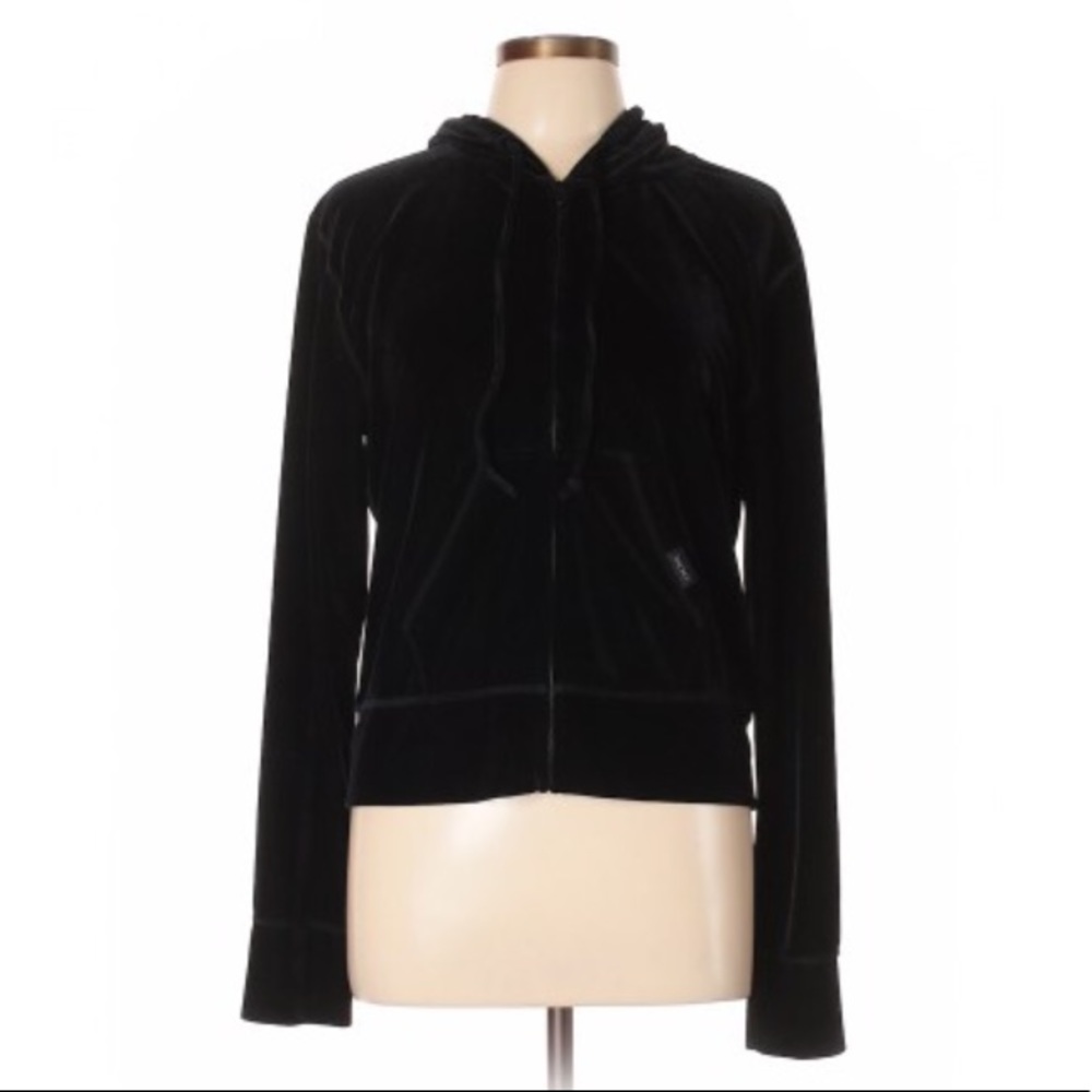 Marc Jacobs faux fur lined zip up hoodie small